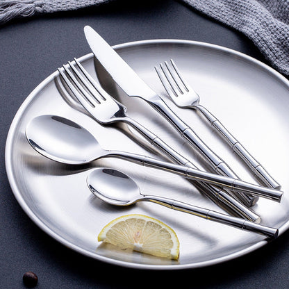 Luxury Metal Stainless Steel Tableware Set - Lusomart