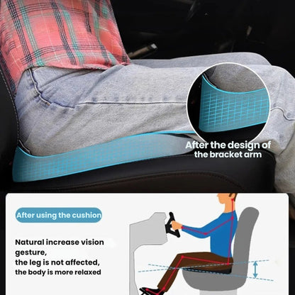 Comfortable Car Seat Pad With Non Slip Base