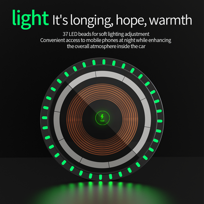 Slim LED Night Light with Wireless Charging Pad