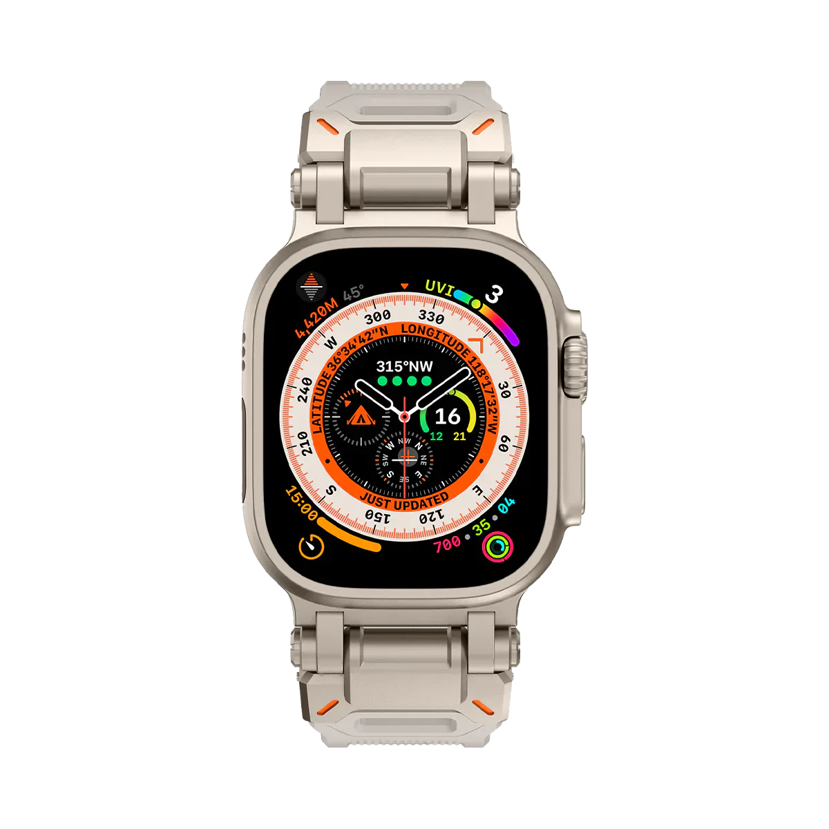 Durable Silicone Strap for Apple Watch