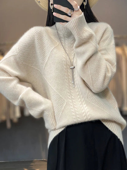 Soft Cashmere Crew Neck Sweater