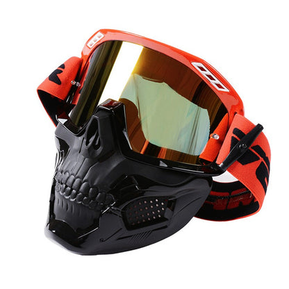 Tough Motorcycle Goggles with Shatterproof Lenses