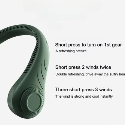 Compact Personal Neck Fan With Long Lasting Battery