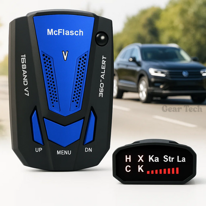 Advanced UK Radar Detector - Long Range Speed Alert