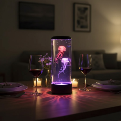 Soothing LED Jellyfish Table Lamp