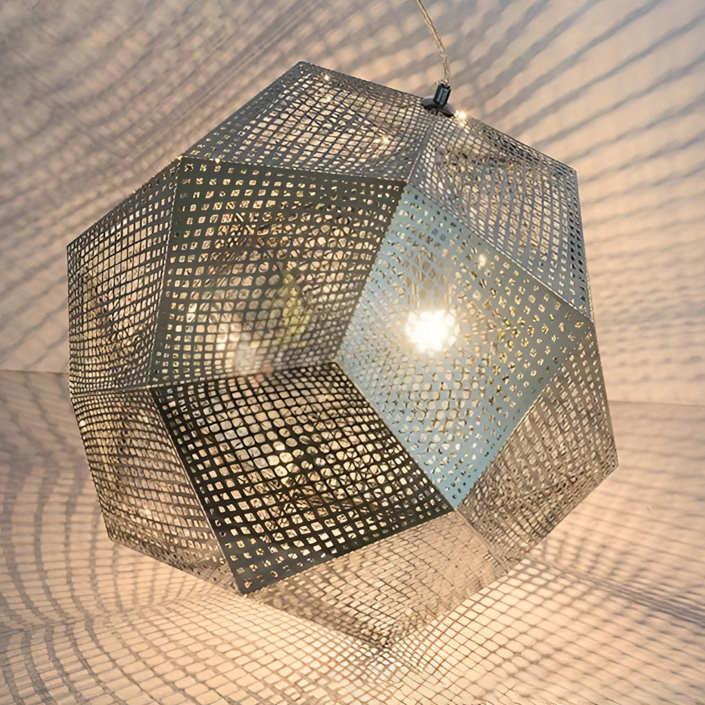 Modern Round Metal Pendant Light Fixture