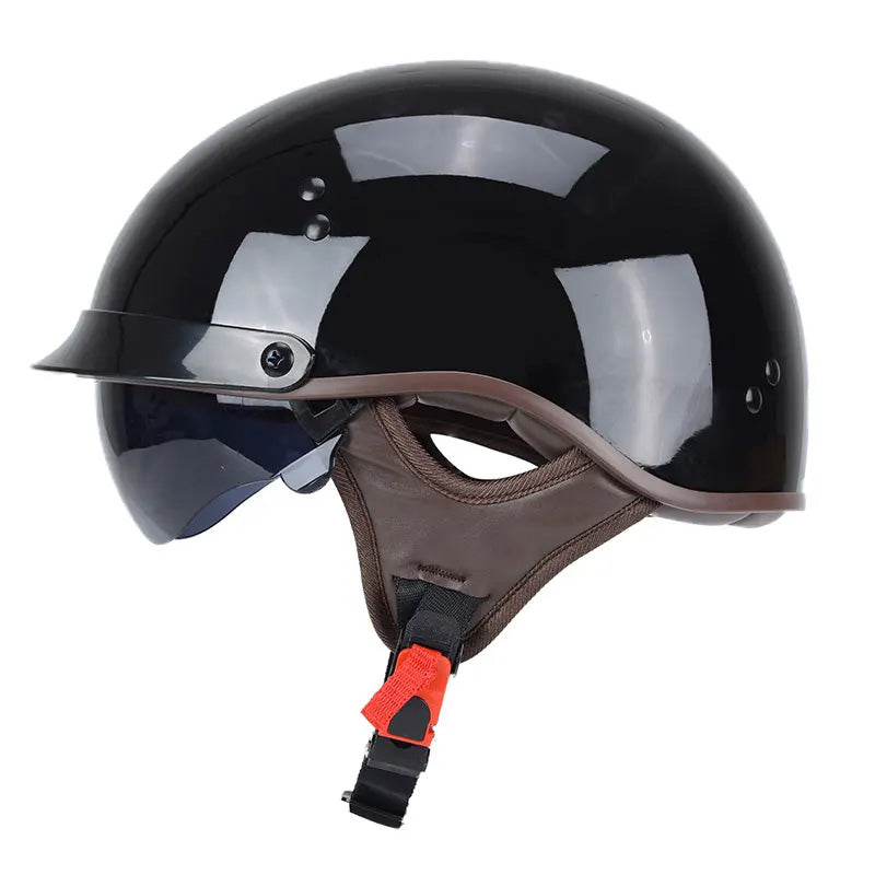 Sport Shield DOT Helmet With Clear UV Face Shield