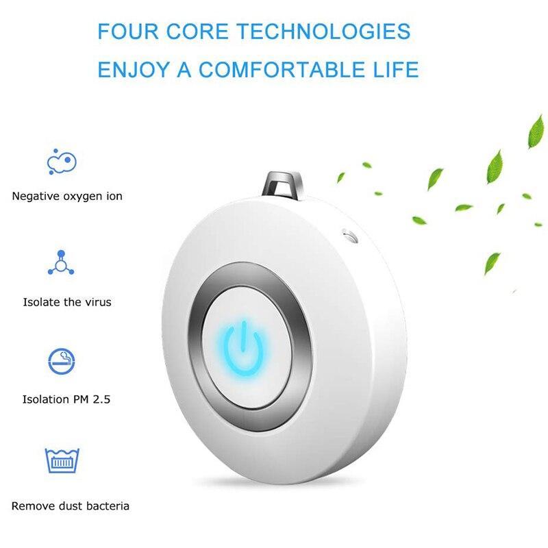 Portable Mini Air Purifier Pendant Necklace