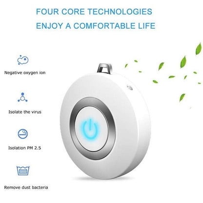 Portable Mini Air Purifier Pendant Necklace