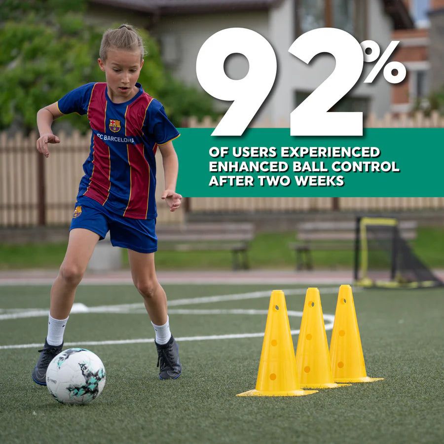 Premium Soccer Practice Mat and Coaching Guide
