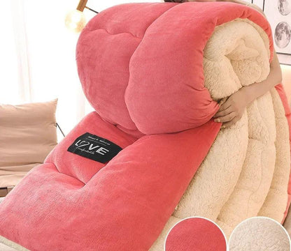 Plush Oversized Soft Double Layer Fleece Throw Blanket