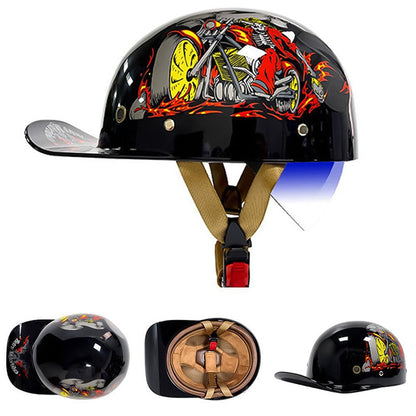 Durable Motorcycle Street Bike Helmet DOT Certified