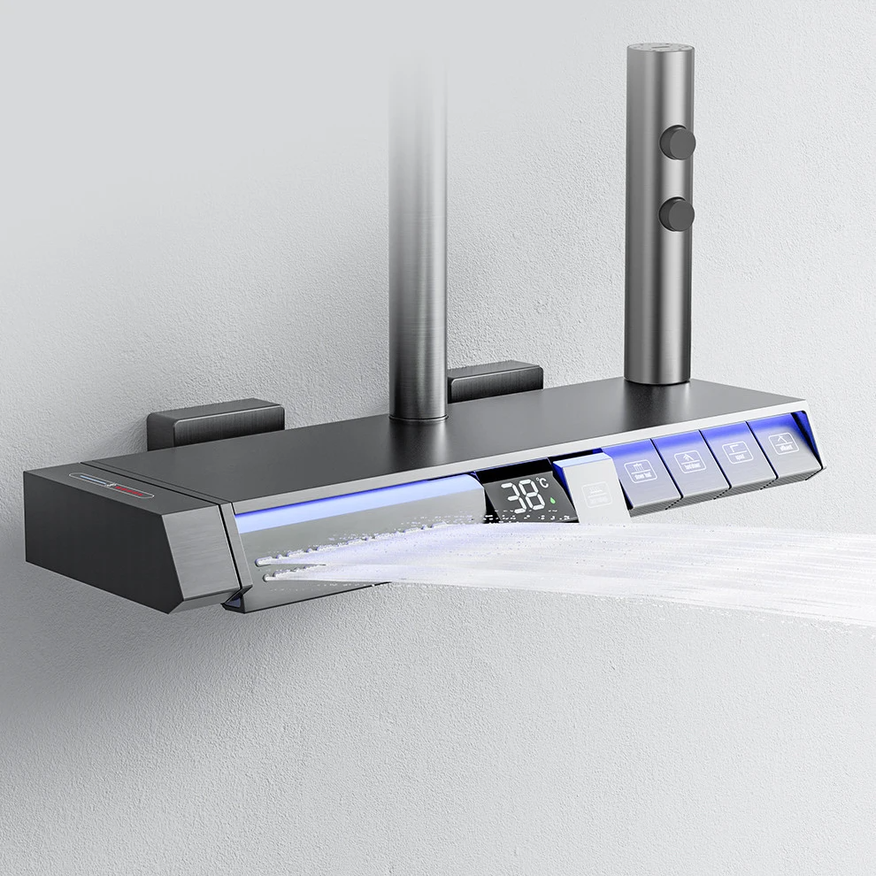 Premium Digital Shower System with LED Display