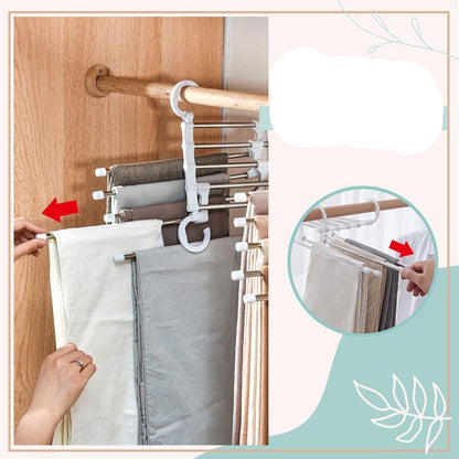 Space Saving Closet Pants Hanger