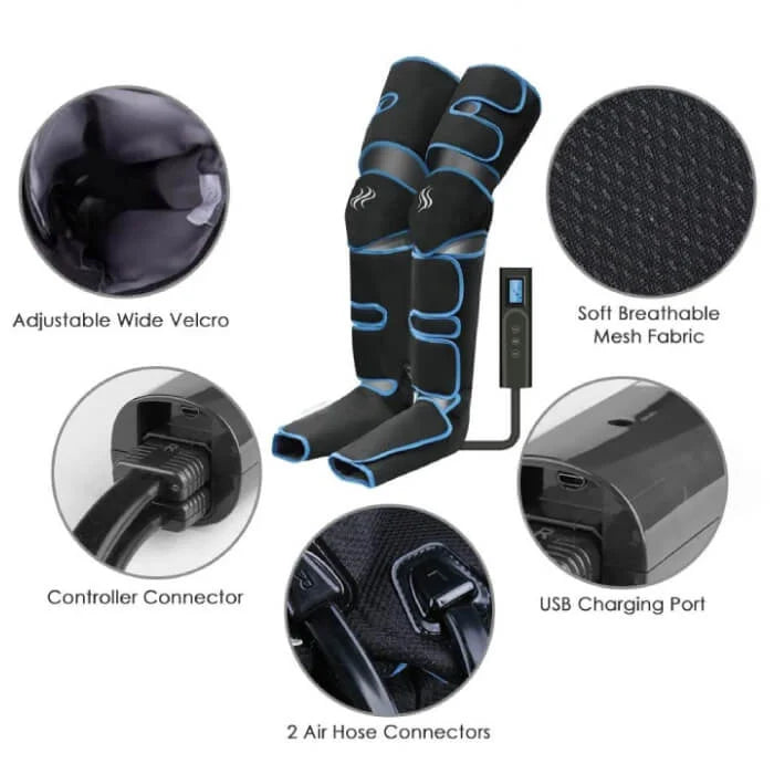 Warm Leg Massager Wrap with Adjustable Strap