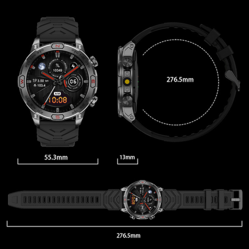 Advanced GPS Smart Watch with Heart Rate Monitor