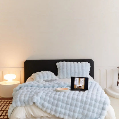 Soft Wool Throw Blanket for Cold Winter Nights