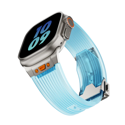 Transparent Soft Apple Watch Silicone Strap