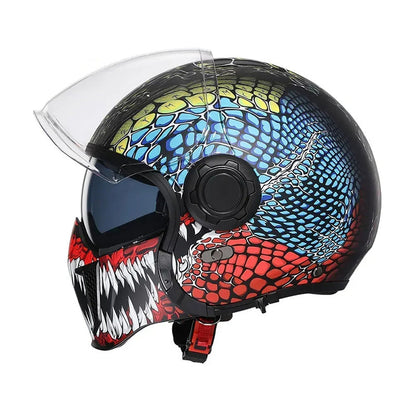 Safety Certified Full Face Modular Motorcycle Helmet