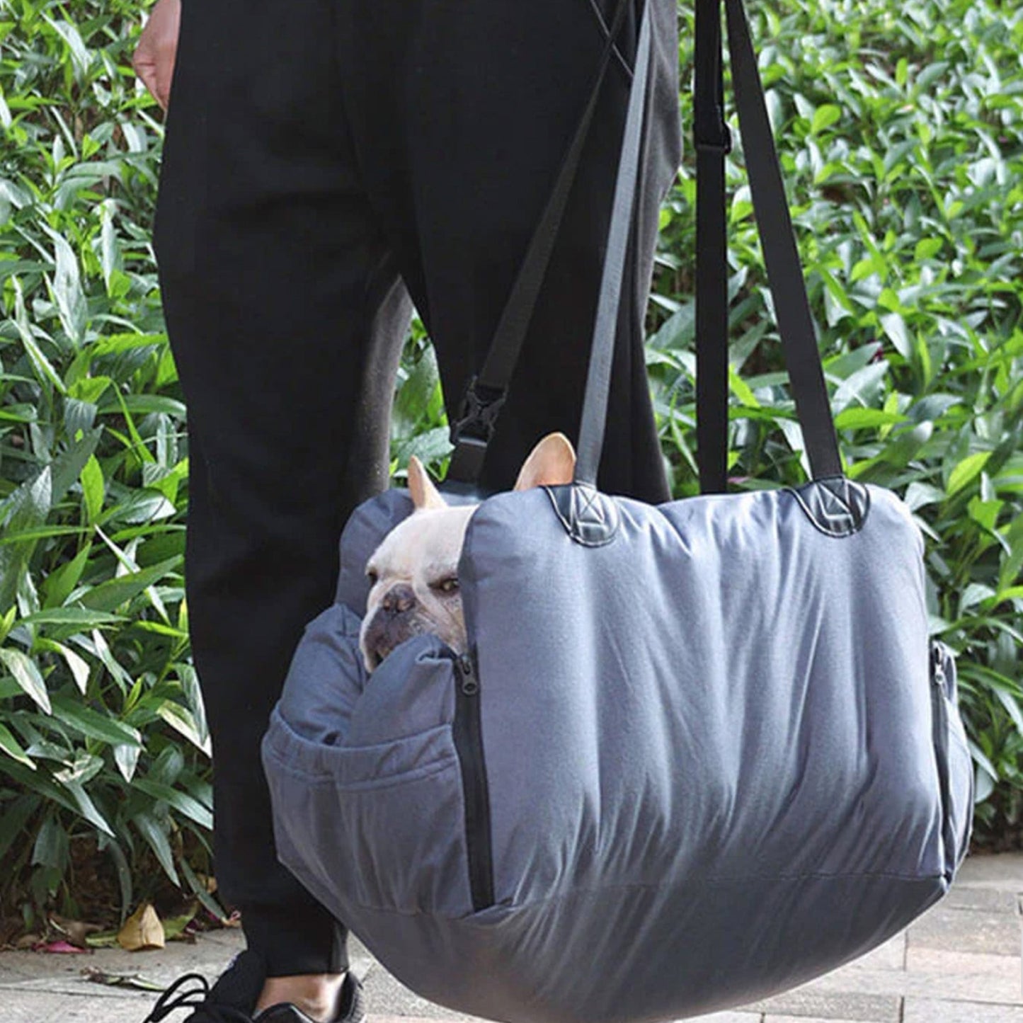 Versatile Pet Car Bed and Carrier Set