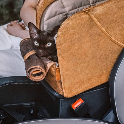 Compact Pet Carrier Bag - Lightweight & Ventilated