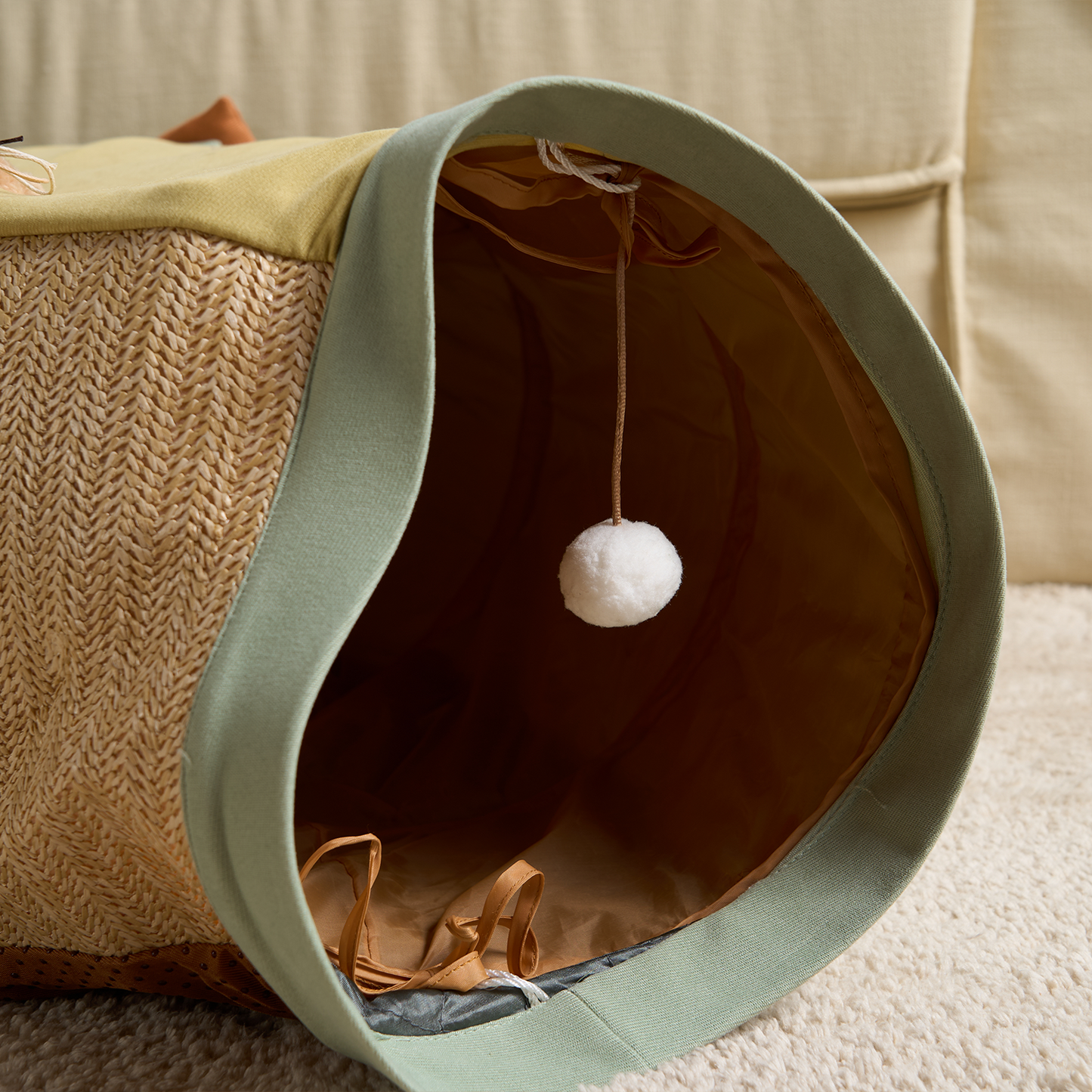 Fun Collapsible Pet Tunnel House