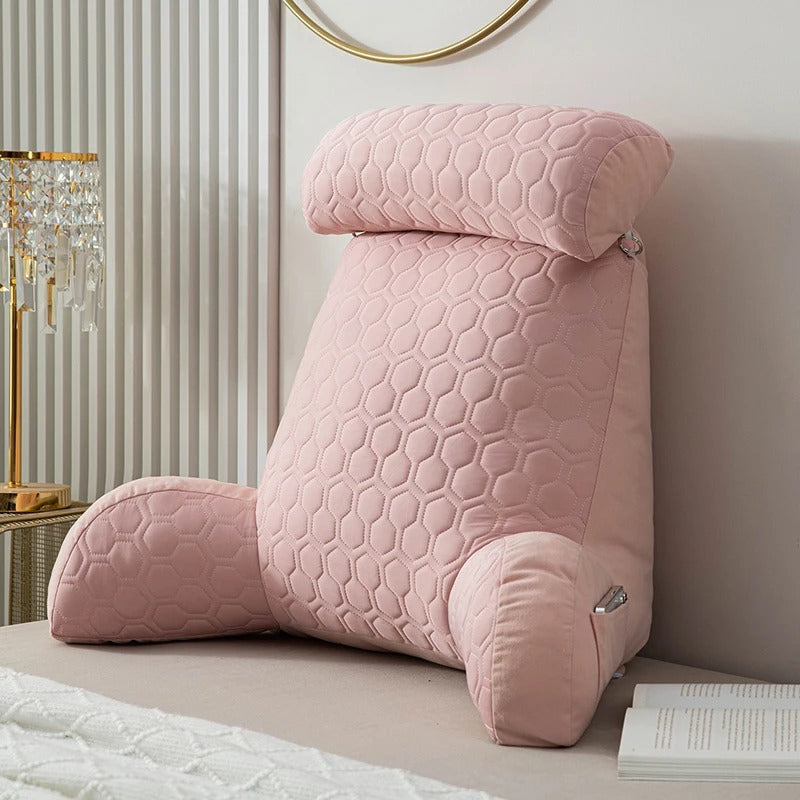 Comfortable Reading Pillow With Arms And Head Support