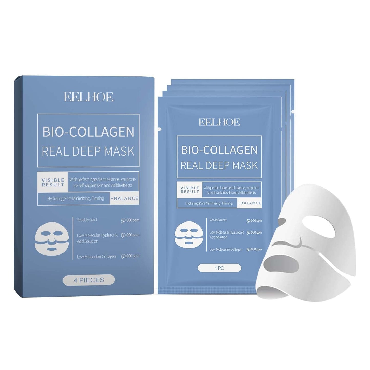 Natural Collagen Face Mask for Hydrated Skin