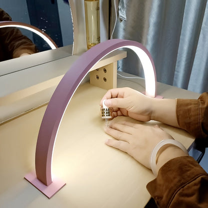 Compact LED Table Lamp | Adjustable Metal USB Light