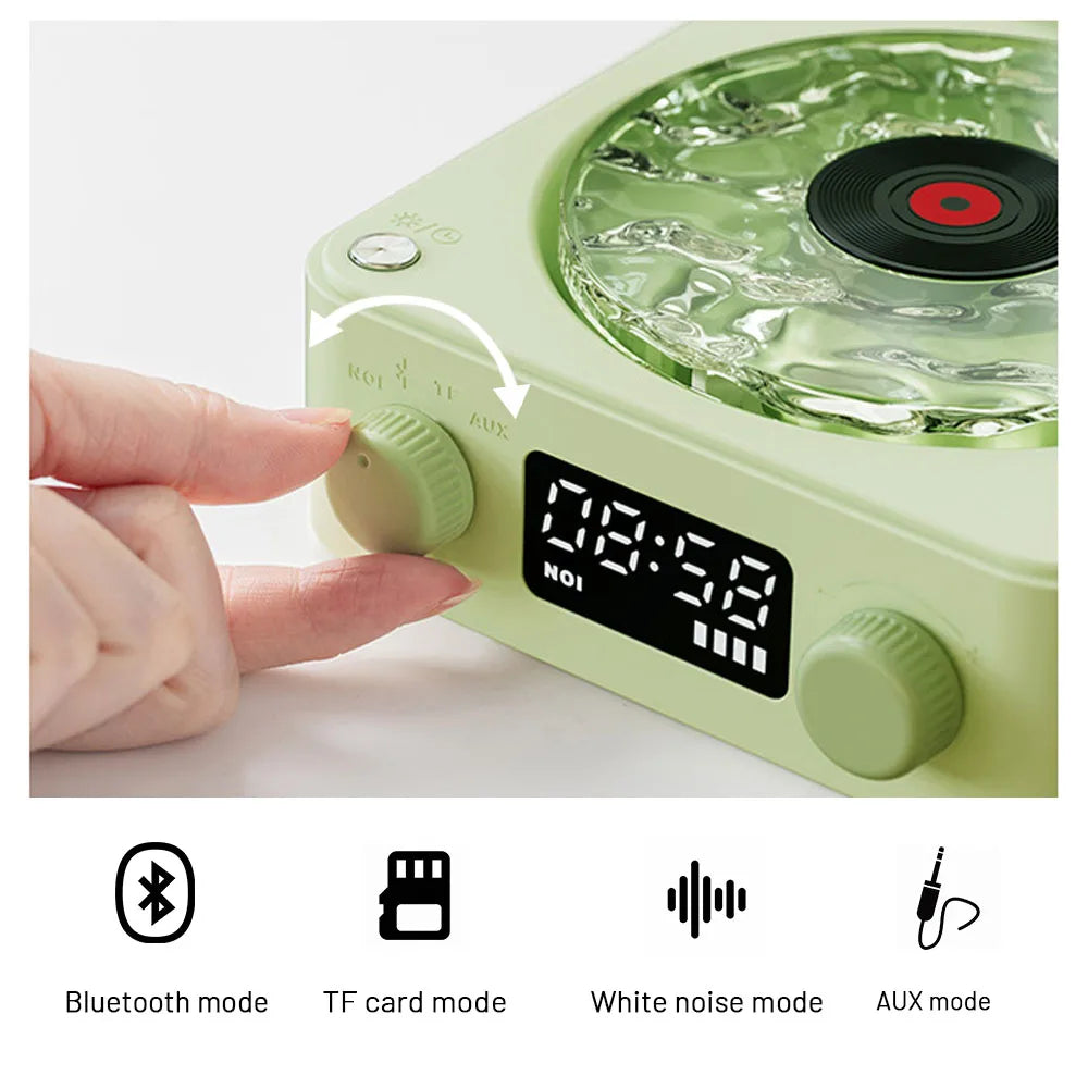 Compact Portable Vintage Bluetooth Wireless Speaker