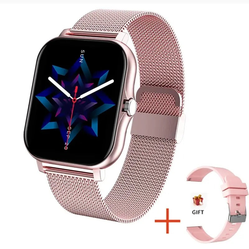 Smart Touch Screen Watch with Bluetooth Connectivity