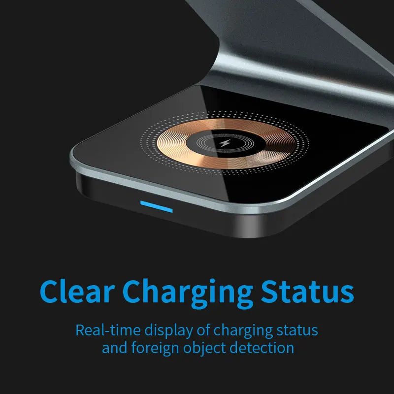 Quick 3-In-1 Wireless Fast Charging Pad