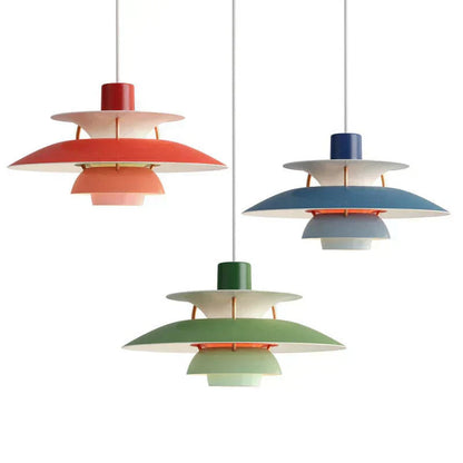 Elegant LED Pendant Light With Shade