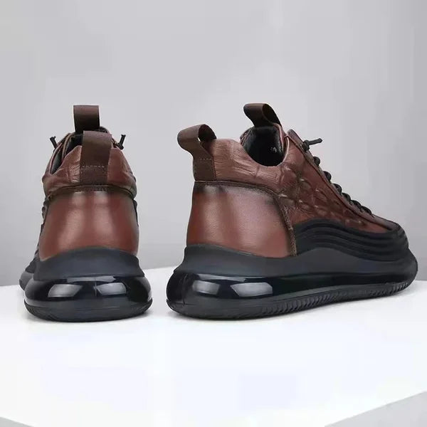 Comfortable Leather Support Sneakers for Men