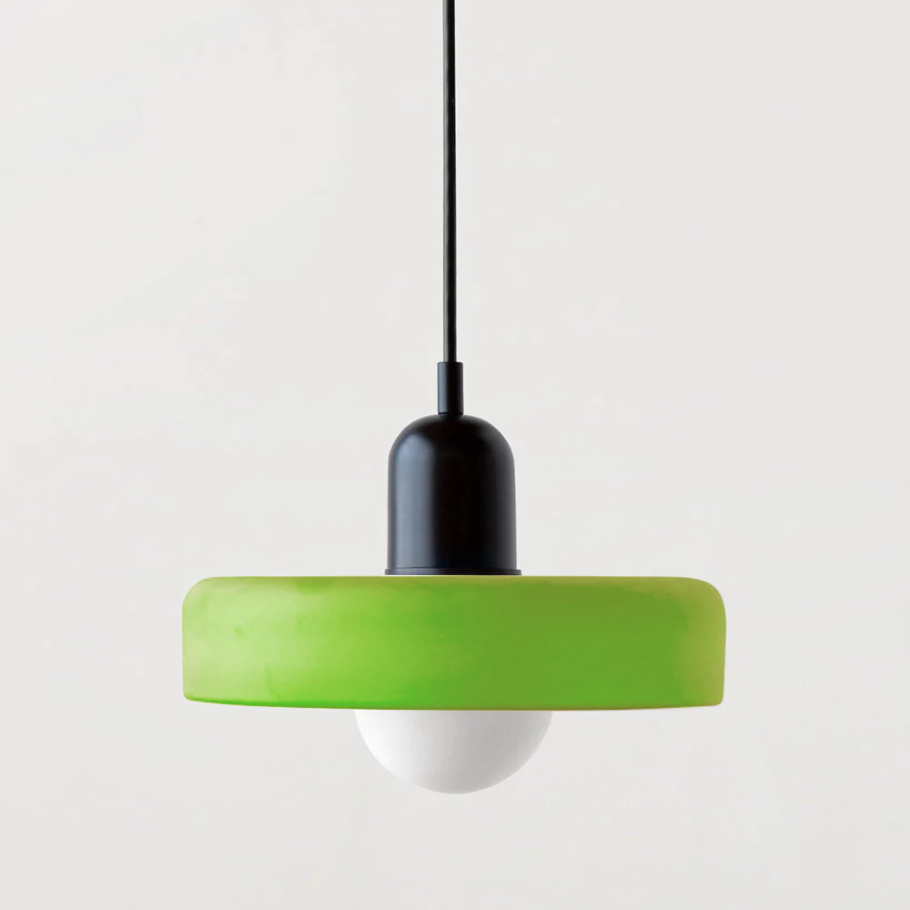 Vibrant Glass Modern Pendant Lighting for Dining Areas