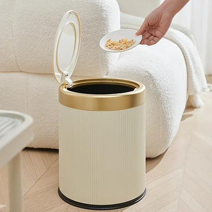 Premium Oval Pedal Bin with Twin Inner Containers