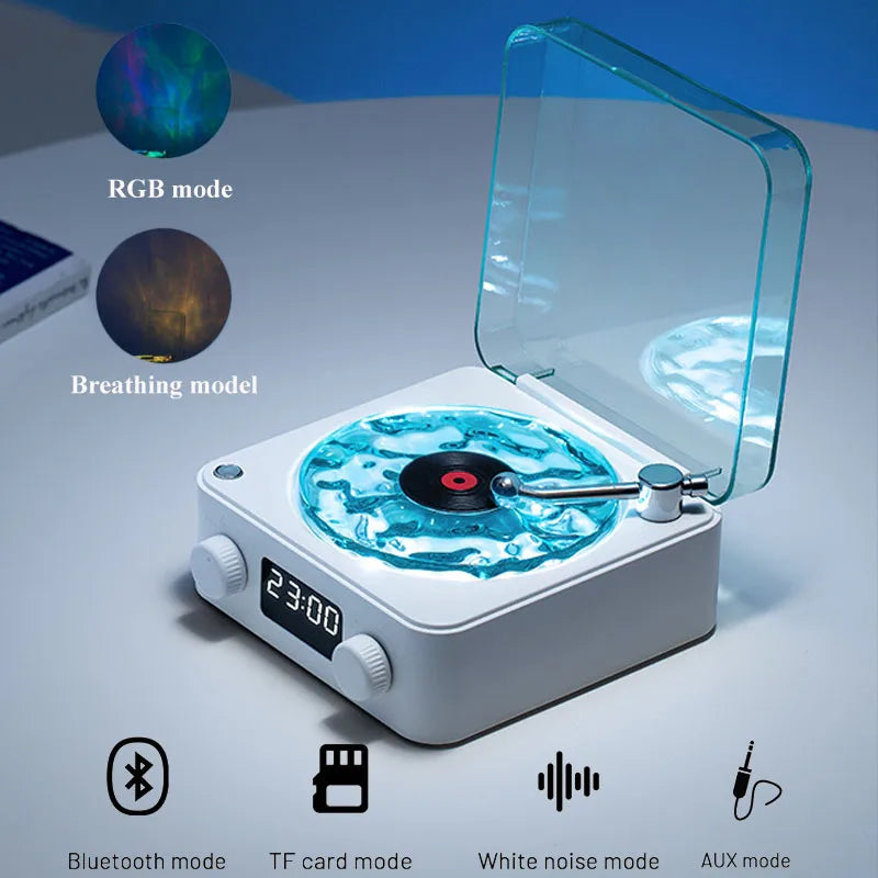 Compact Portable Vintage Bluetooth Wireless Speaker