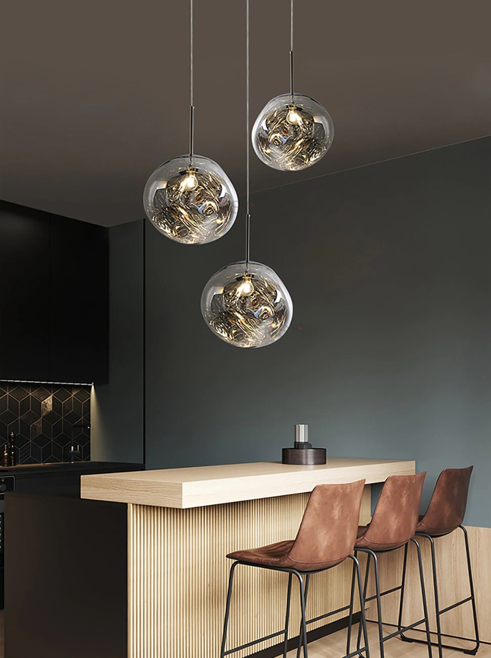 Bright LED Hanging Kitchen Light Fixture