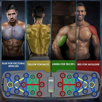 Ultimate 30-in-1 Fitness Push Up Board For Home Gym