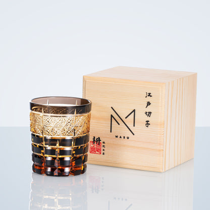Luxury Cut Crystal Whisky Glass Gift Set