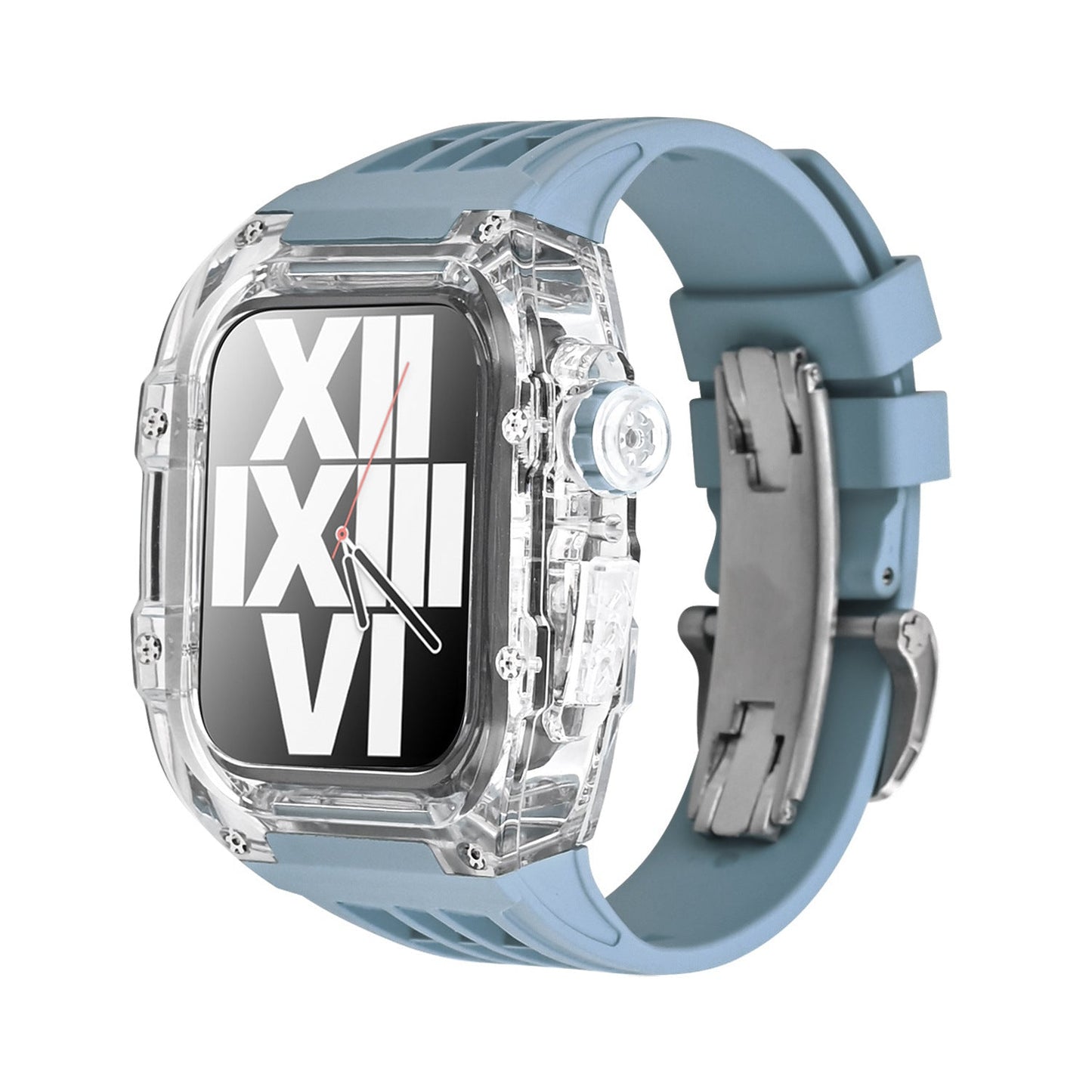 Clear Protective Case and Soft Band Kit for Apple Watch