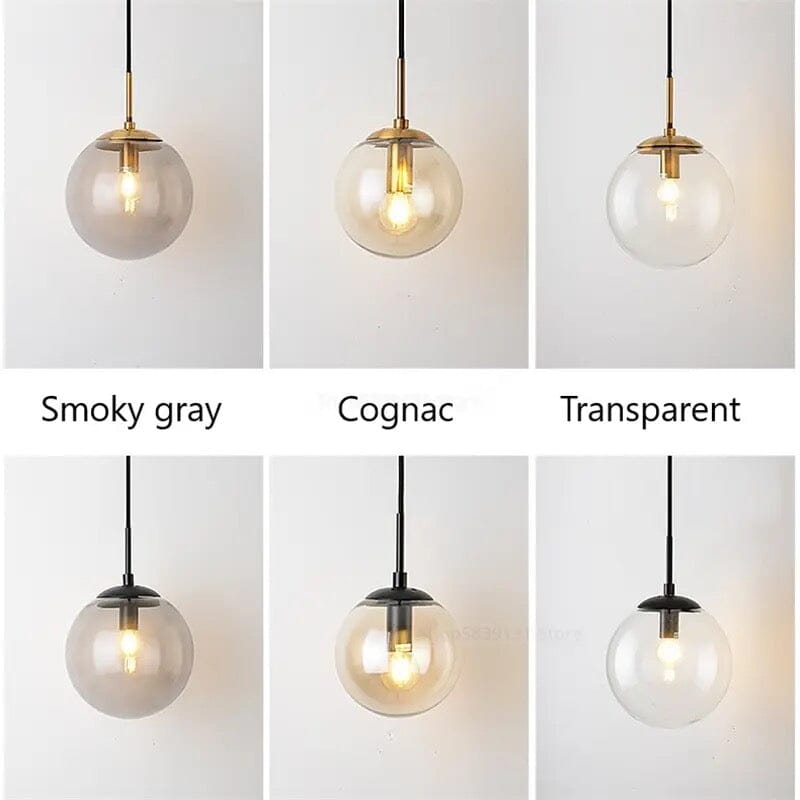 Elegant Clear Glass Wall Light
