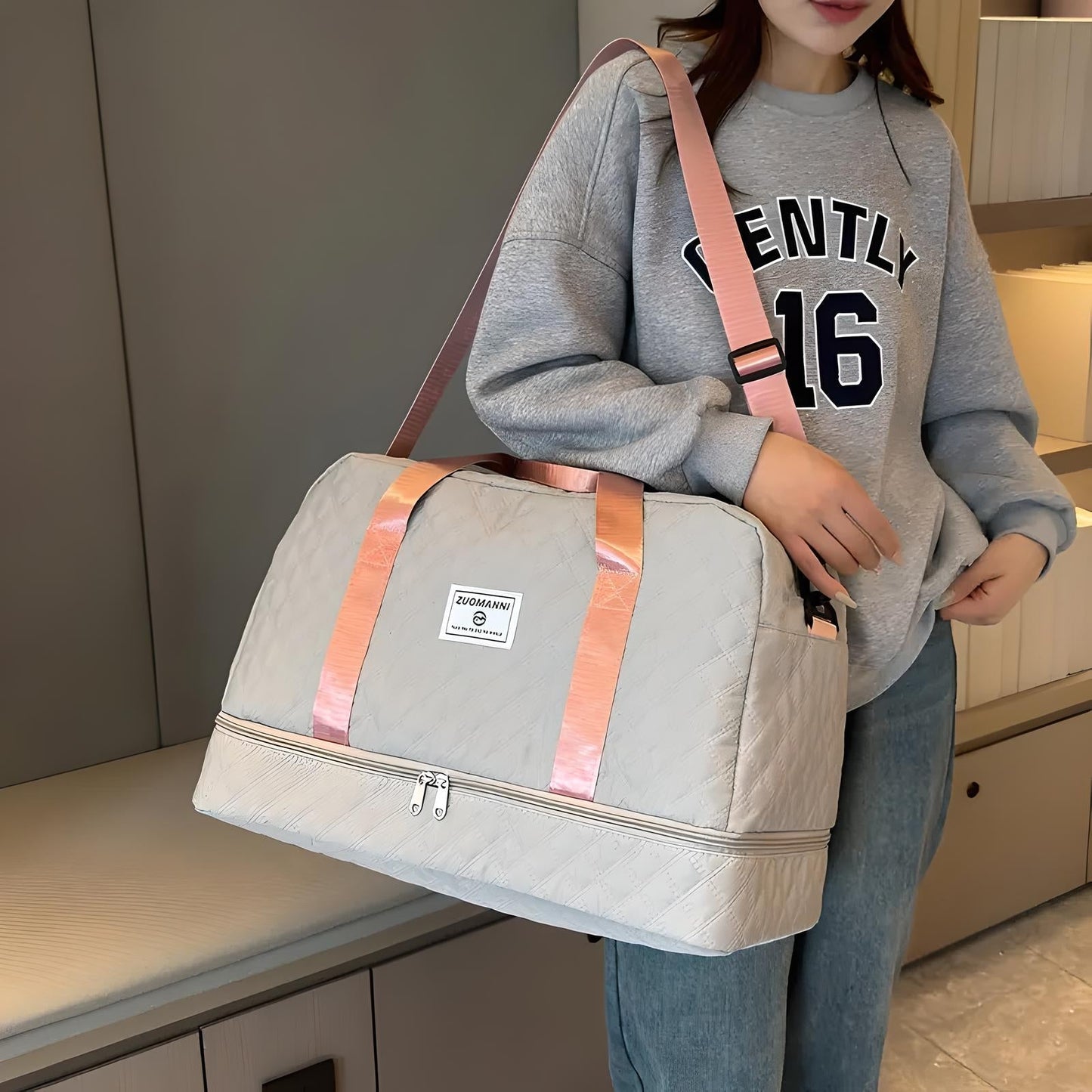 Traveler Overnight Water-Resistant Duffle Bag