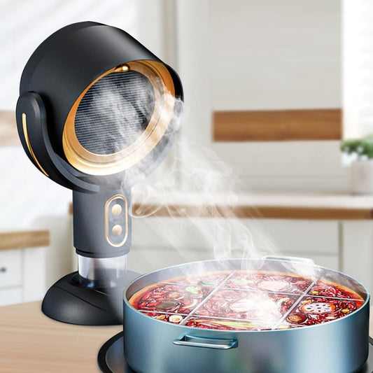 Compact Rechargeable Kitchen Exhaust Fan - Lusomart