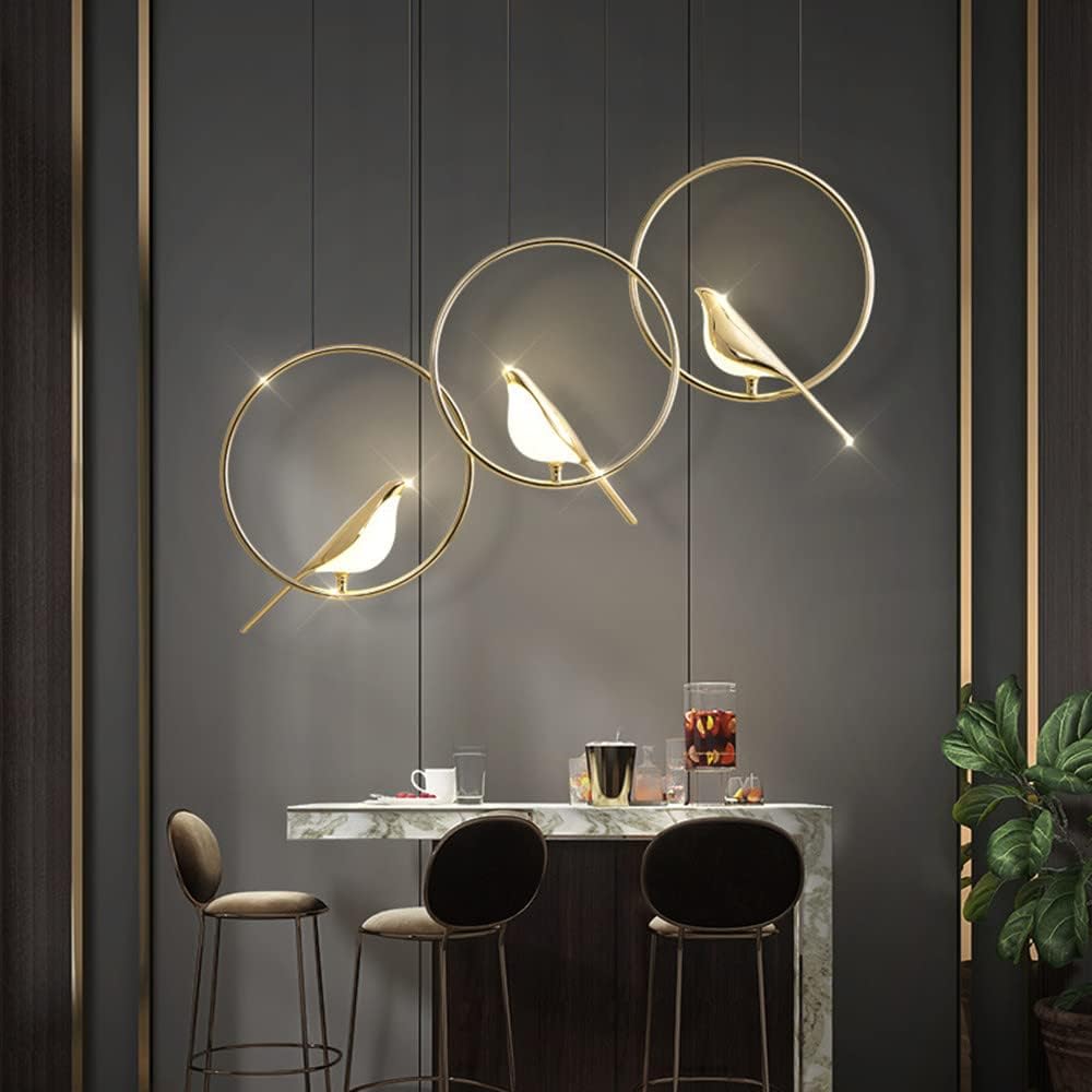 Bright Round LED Ceiling Pendant Light Fixture