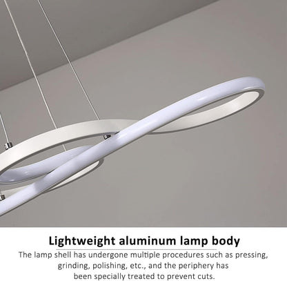Sleek Metal Pendant Ceiling Light Fixture