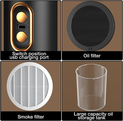 Compact Rechargeable Kitchen Exhaust Fan
