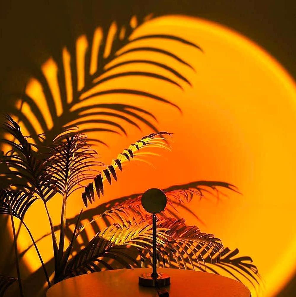 Colorful Night Light Projector Lamp With Adjustable Head