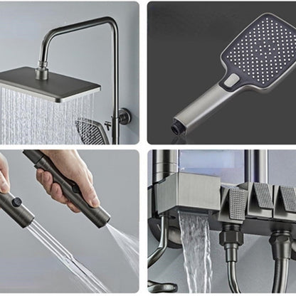 Luxury Digital Shower System With Thermostatic Mixer Faucet
