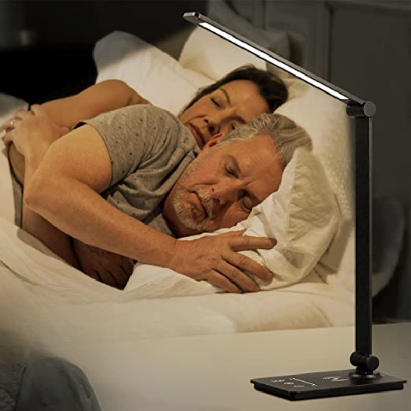 Smart LED Desk Light with Wireless Charger